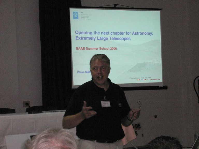 Conférence de C. Madsenn de l'ESO