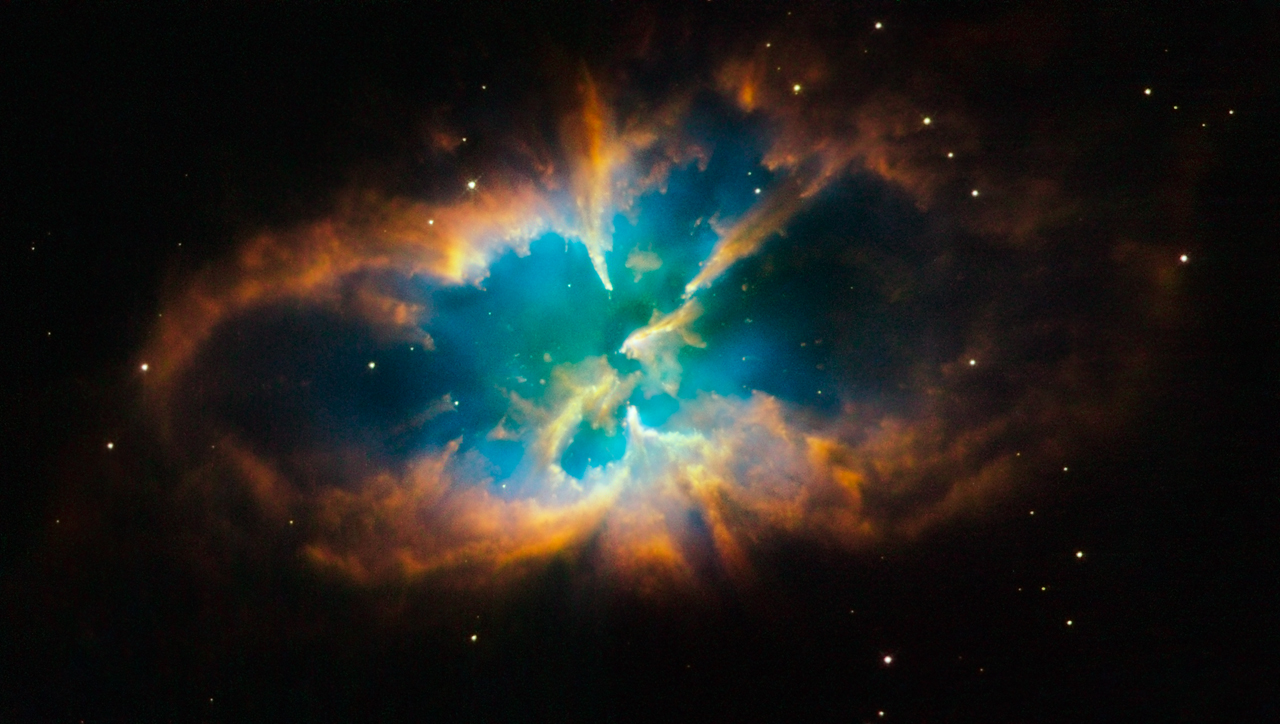 NGC 2818 vu par Hubble