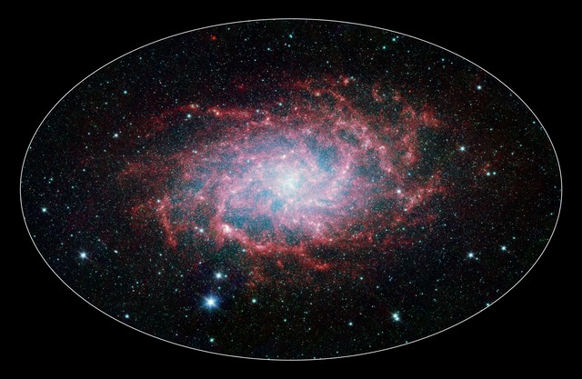 M33 vu par Spitzer