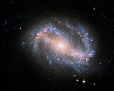 NGC 6217 vu par Hubble