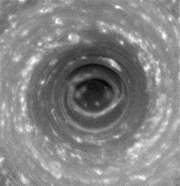 Orage sur Saturne vu par Cassini