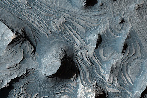 Surface de Mars vu par HiRISE