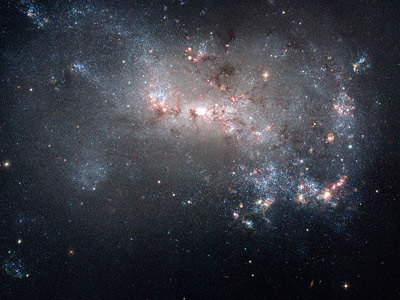 NGC 4449 vu par Hubble