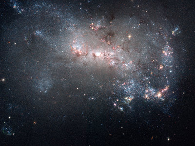 NGC 4449 vu par Hubble