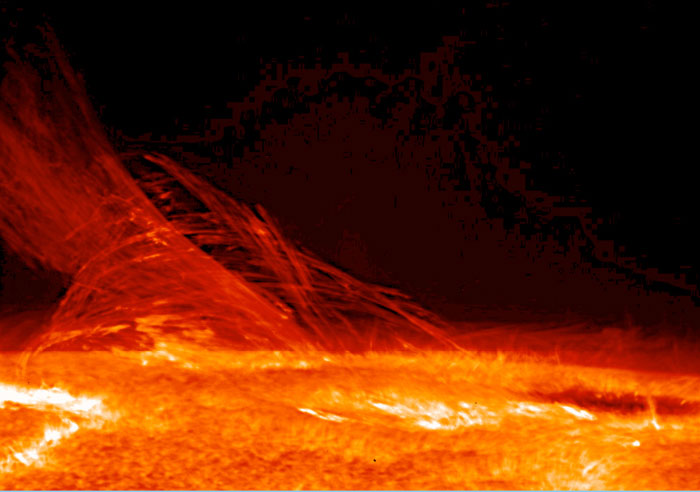 Filaments Solaires vu par Hinode