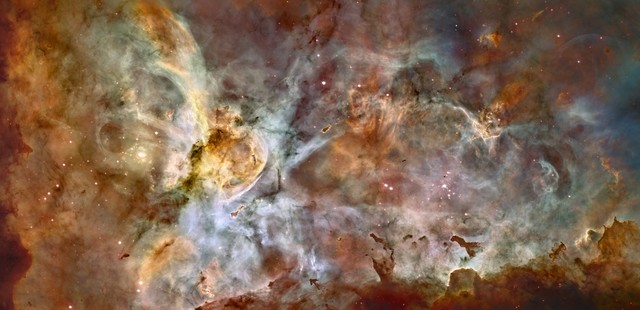 Nébuleuse de la Carene vu par Hubble