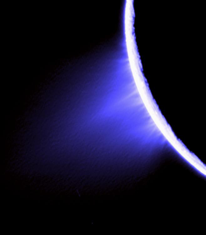 Encelade. Vue par Cassini