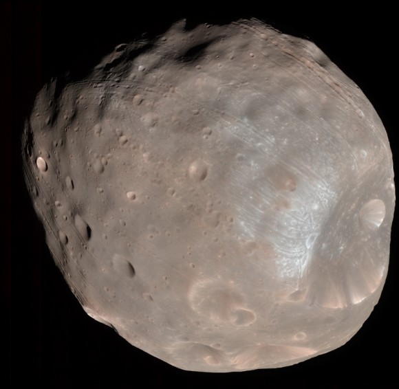 Phobos vu par MRO