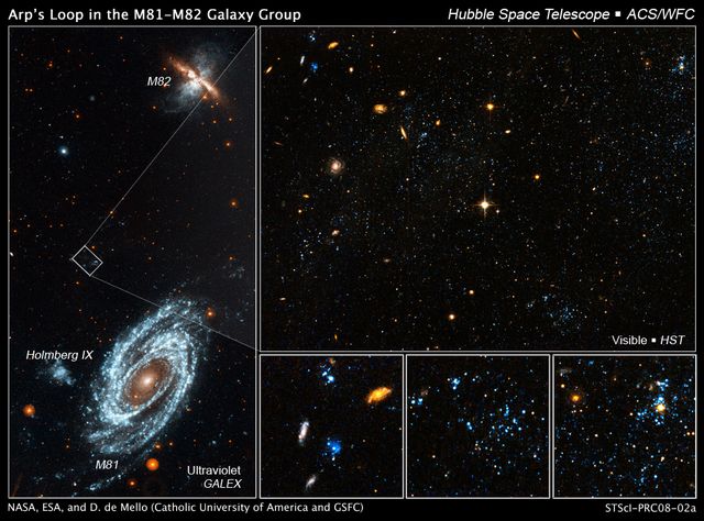 Gaz Bleu vu par Hubble