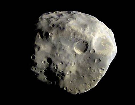 Epimetheus vu par Cassini