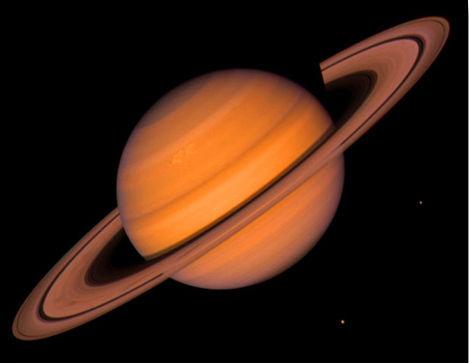 Saturne vue par Cassini